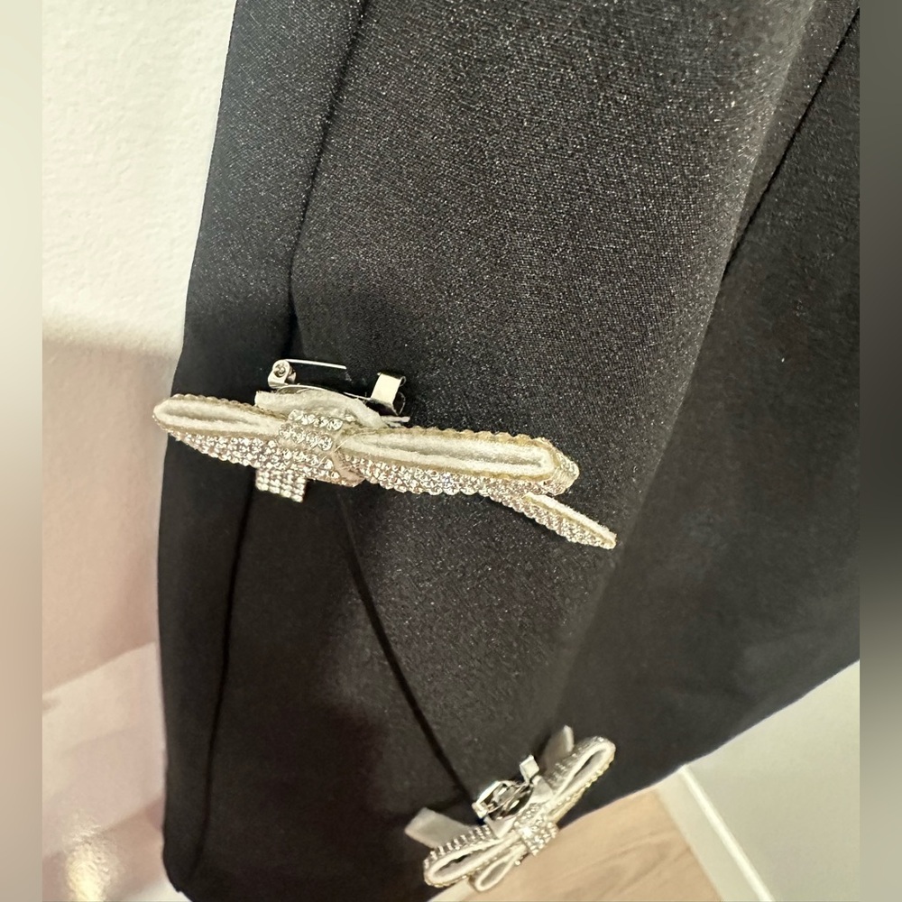 Commense Removable Rhinestone-Bow Tank Dress - Picture 6 of 8